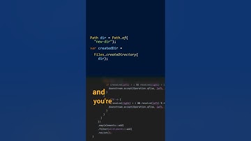 How can you create a Directory with Java I/O? - Cracking the Java Coding Interview