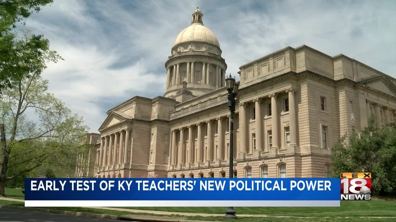 Early Test Of KY Teachers' New Political Power
