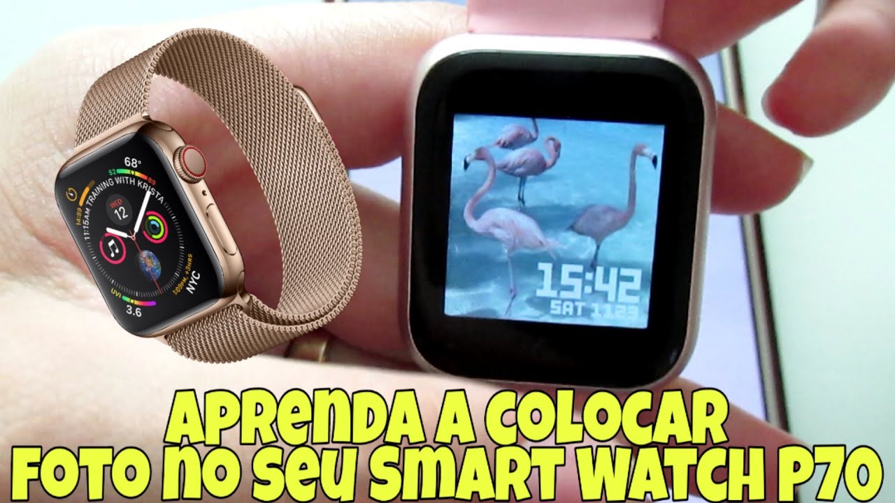 Relógio SmartWatch P70 PRO Original Aplicativo DA FIT - Online