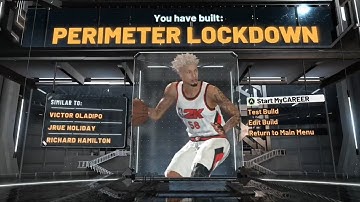 BEST PERIMETER LOCKDOWN BUILD NBA 2K20! OVERPOWERED!