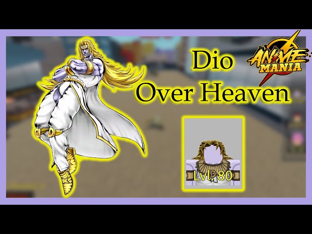 🔥Infinite Mode 400+ Waves🔥 | Lvl.80 Dio Over Heaven Showcase | Anime Mania class=
