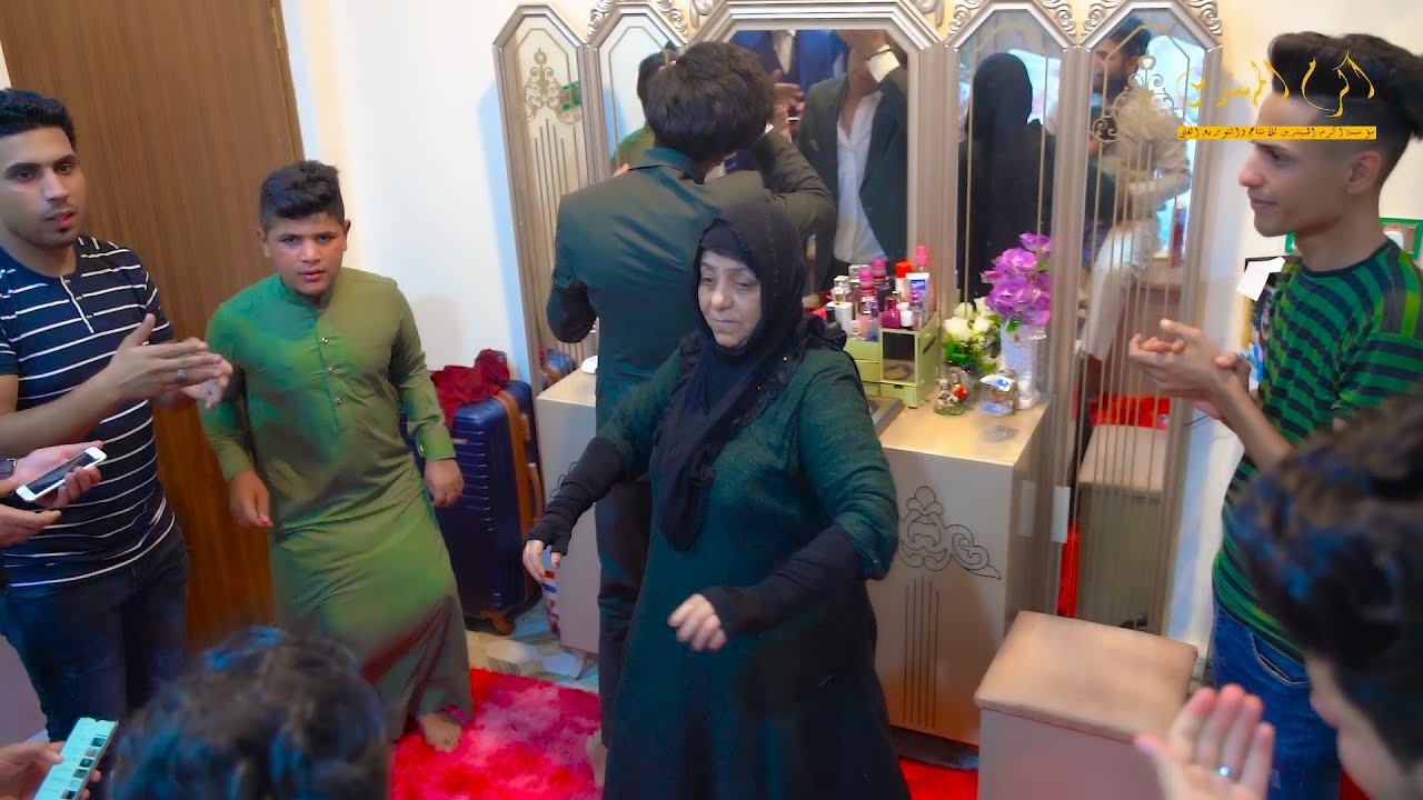 هلا يرباي ويرباي شوفو عمت العريس حلت العرس بركصتهه - زفاف رسول عودة