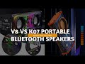 PORTABLE BLUETOOTH SPEAKER V8 VS KO7 SOUND TEST VOL 100%#bluetoothspeaker#v8#k07#soundtest#chinese