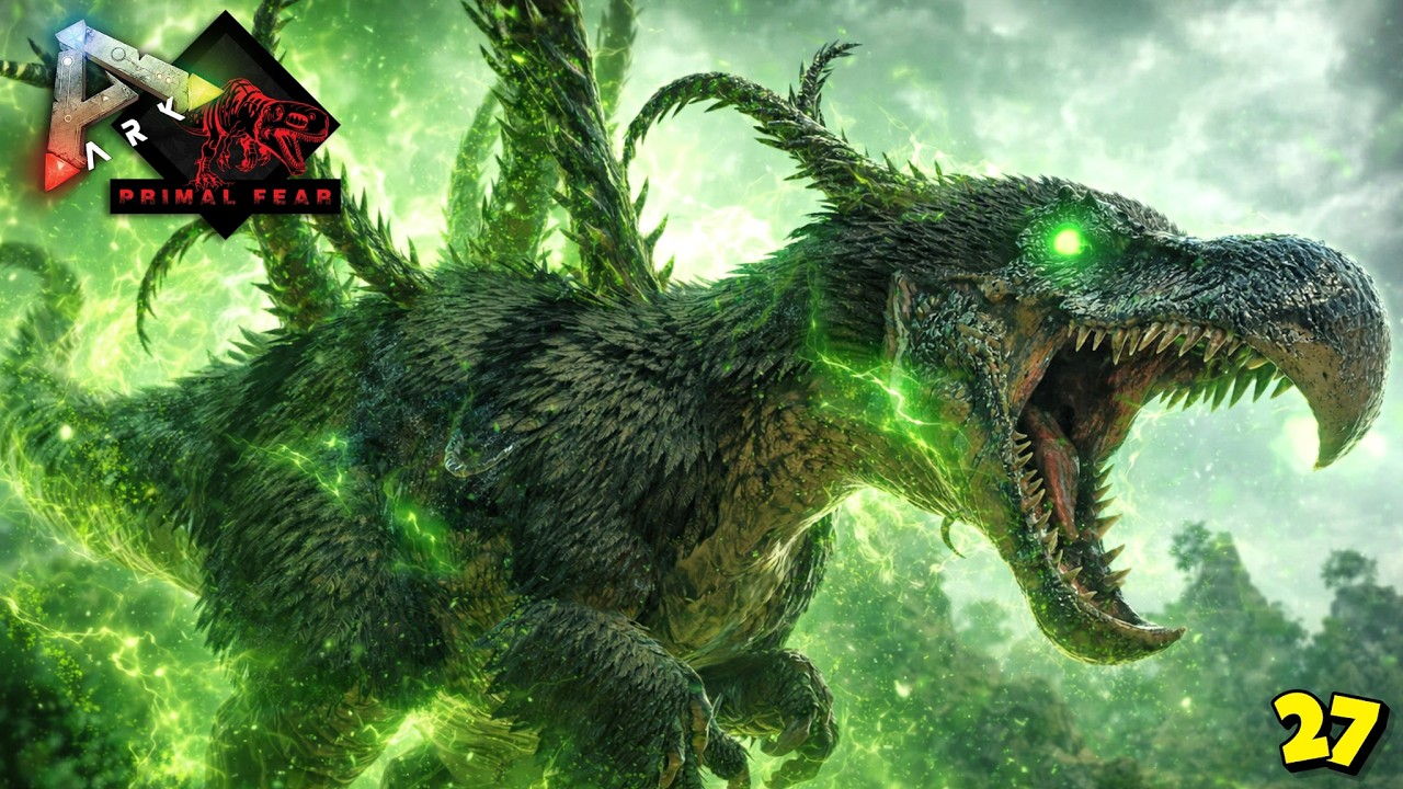 Plague Dodo Rex Tamed 🦖 Final Boss Battle with Demi-God Rock Golem 🔥 ARK Primal Chaos & Nemesis #27