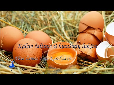 Video: Kiaušinių Lukštas Sode