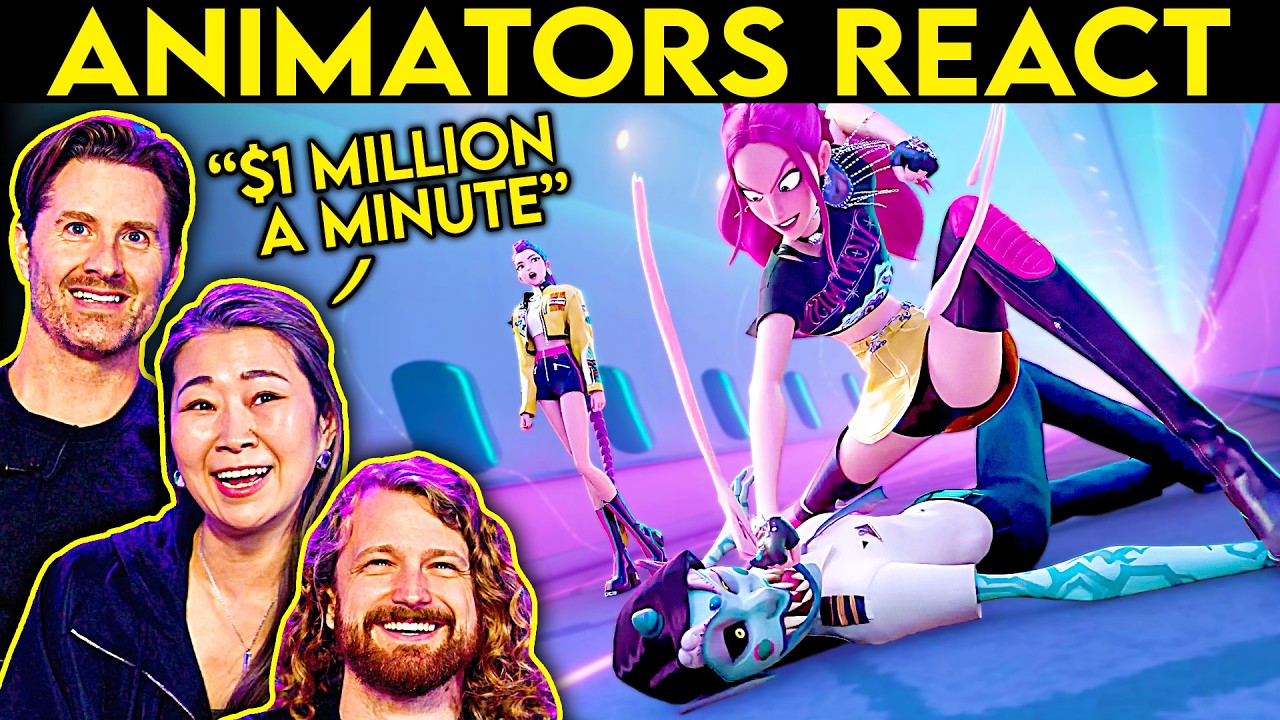 Animators React to KPop Demon Hunters - ft. THE DIRECTORS!