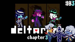 【DELTARUNE Chapter3 #03】テレビの世界の憎めないアイツ【アテレコ配信】【EquuStream V2 #120】