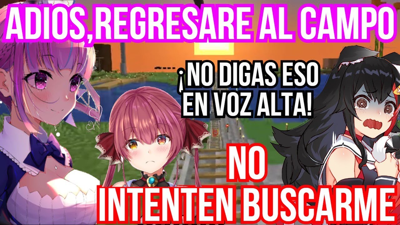 La desaparición de Aqua, la traición de Marine y el gran regreso de Akukin【Hololive sub español】