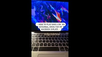 HOW TO PLAY SIMS 4 ON AN EXTERNAL DRIVE (MACBOOK)