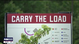 Carry The Load March continues through rain, lightning