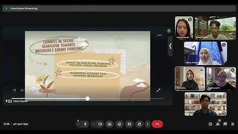 REPORT VIDEO SSF1063 GROUP 7 (SLEEPYHEADS)