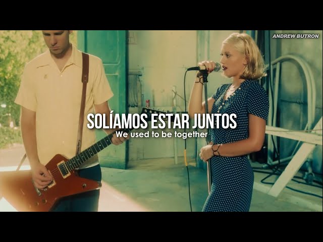 No Doubt - Don't Speak [Sub español + Lyrics] (Video Oficial) 4K class=