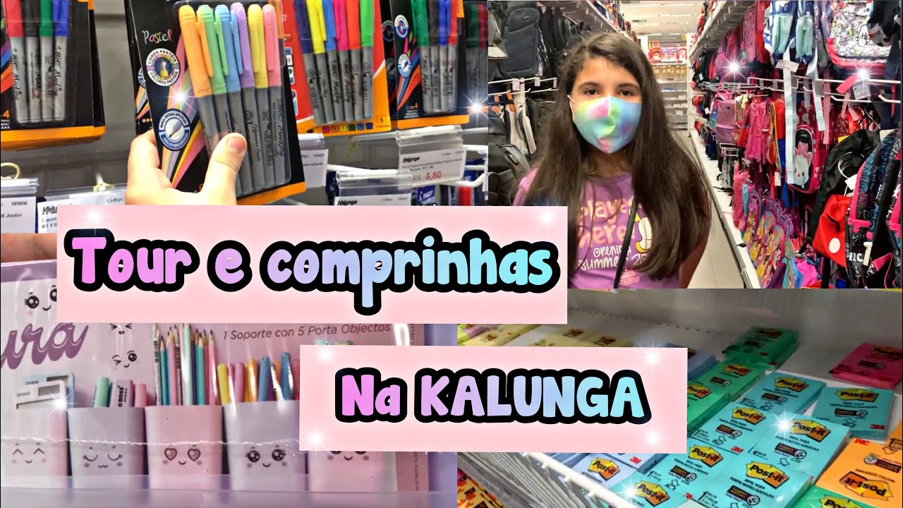 Tour e comprinhas na KALUNGA 