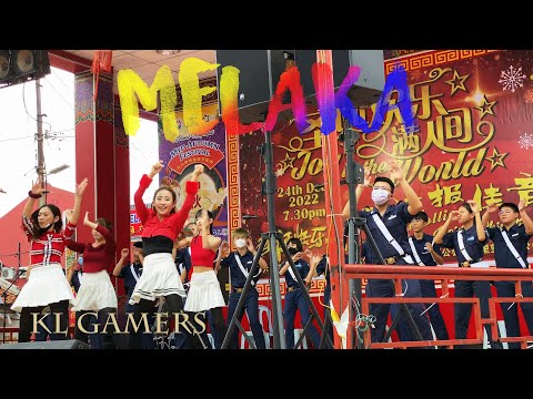 Melaka Jonker Walk Christmas Eve Travel 2022 4K Walk 