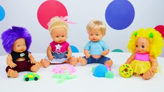 Мой детский сад – Лепка из пластилина для детей – Куклы пупсы Беби Бон