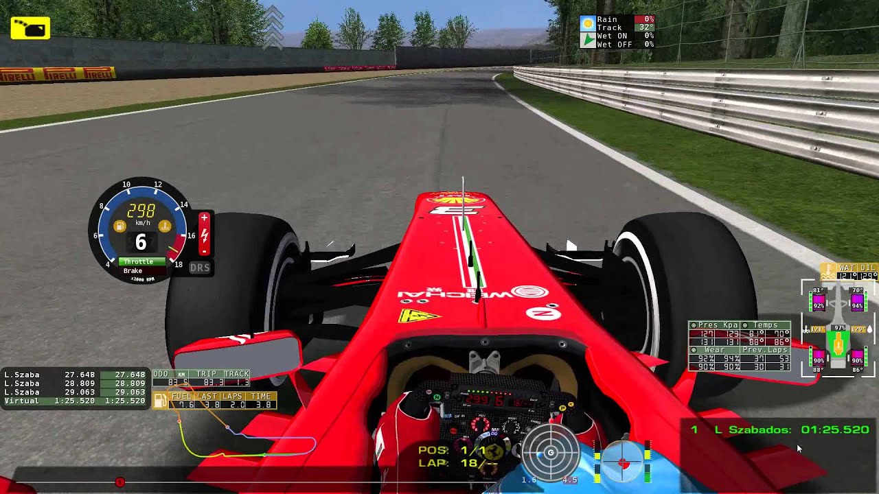 F1 IMT 2013 FINAL - Italy, Monza - Ferrari onboard