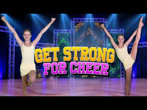 Kids CHEERLEADING Workout!! (GET STRONG FOR CHEER) @VivienPumple