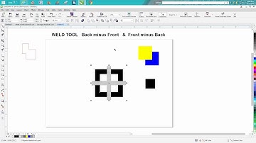 Corel Draw Tips & Tricks Weld Tool Front minus back and more