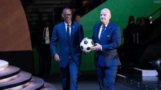 The world of football meets in Kigali! FIFA Congress Opening Ceremony | Kagame and Infantino remarks