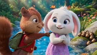 Pip the Squirrel's Lost Acorns | AI Cartoon for Kids