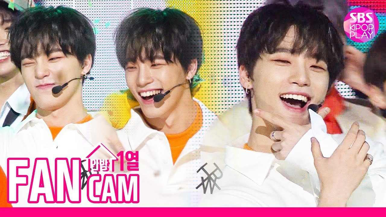 [안방1열 직캠4K] 세븐틴 디노 'Snap Shoot' (SEVENTEEN Dino Fancam)ㅣ@SBS Inkigayo_2019.09.22