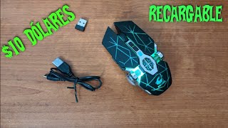 Ziyou Lang - Raton Gaming inalámbrico recargable por 10$ Dolares!! Windows o Mac
