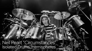 Neil Peart "Circumstances" (Rush) Isolated Drums