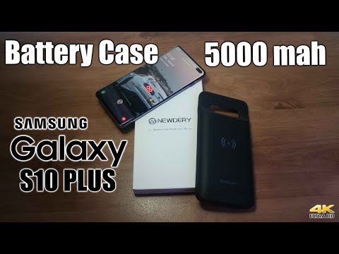 Samsung Galaxy S10 Plus 5000mAh Battery Case by NEWDERY