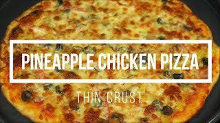 Pizza | Thin Crust Pizza | Pineapple Chicken Pizza | English Subtitles screenshot 3