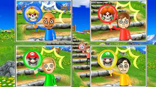 Wii Party Epic Minigames Battle - Tung Sahur Vs Pierre Vs Alisha Vs Takumi (Master Difficulty)