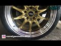 #hsrwheel Hiroshima Ring 18 Terpasang Ganteng di Mercy C230 #teamhsr #mercedes