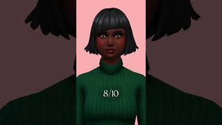 Rating Sims 4 Get Famous Hairs