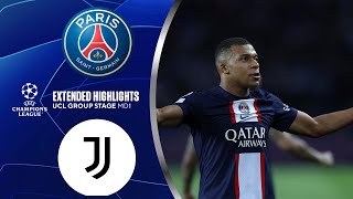 PSG vs. Juventus: Extended Highlights | UCL Group Stage MD 1 | CBS Sports Golazo