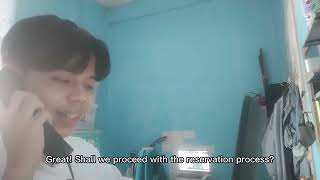 How to make a hotel reservation | Performance Task Food & Beverages 2 | Solleza & Aquino Profile