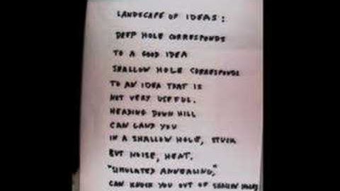 On Getting Creative Ideas