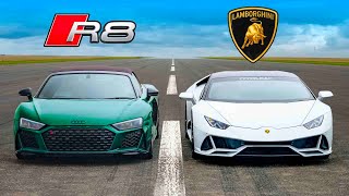 Lambo Huracán vs Audi R8: ARRANCONES by carwow América Latina 289,711 views 1 month ago 15 minutes