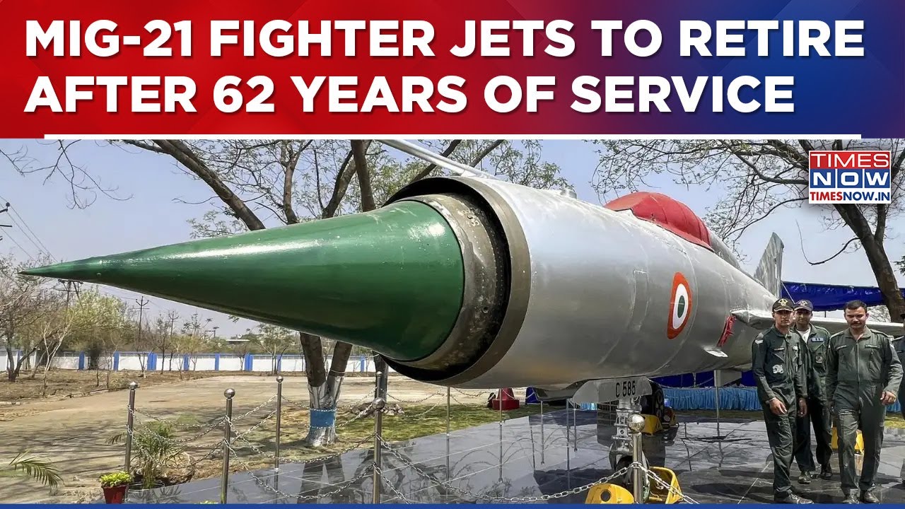 IAF To Phase Out MiG-21 Fighter Jets After 60 Years Of Service; Tejas Mk1A To Take Over | Watch