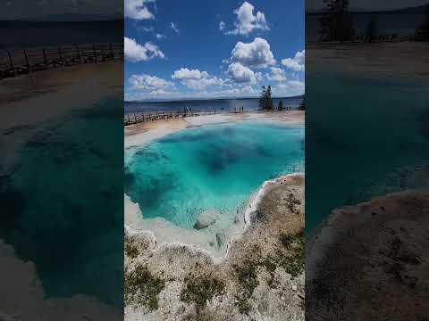 Bridge over the troubled Geyser of Yellowstone | Unforgettable Adventure Tour 2026
