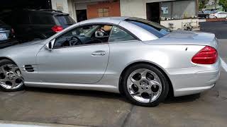 Suspension Calibration Mercedes SL500