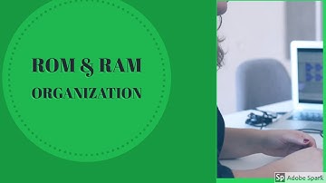 ROM  and  RAM ORGANISATION