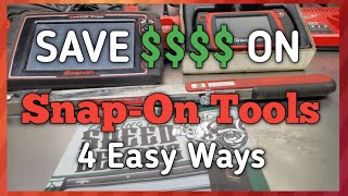 How To Save Money On Snap On Tools. Do These 4 Easy Things.