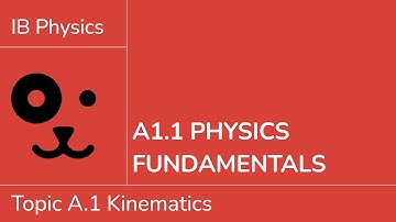 A1.1 Physics fundamentals [IB Physics SL/HL]