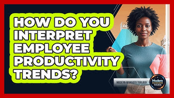 How Do You Interpret Employee Productivity Trends?