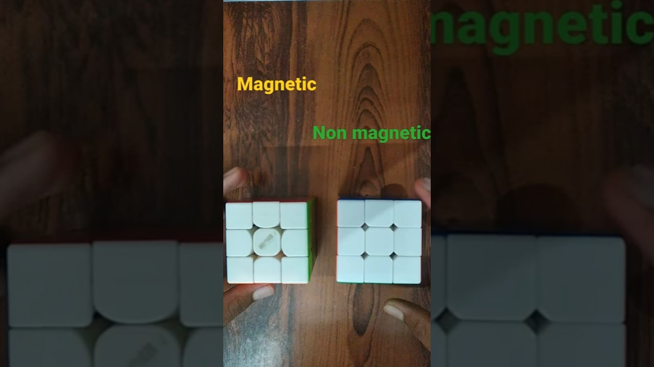 Magnetic VS Non-Magnetic Rubiks Cube?
