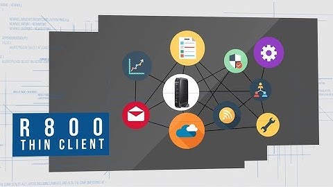 Clientron R800 thin client Video