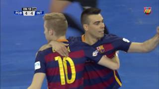 [HIGHLIGHTS] FUTSAL (LNFS): FC Barcelona Lassa- Inter Movistar (6-4)