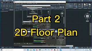 AUTOCAD Version 2022 | 2D Floor Plan - Part 2