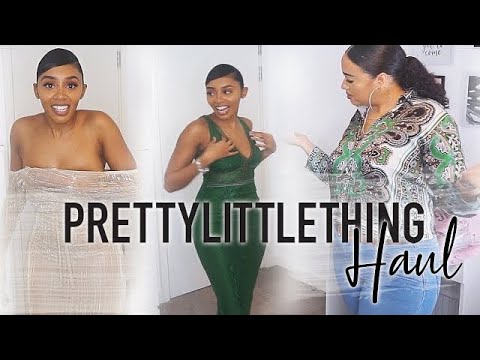 Re upload) BF BUYS MY PRETTYLITTLETHING OUTFITS TRY ON HAUL