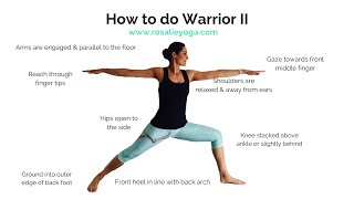 Beginners Yoga: How to Warrior II