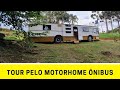 Tour pelo Motorhome Ônibus | Era um ônibus urbano (Ligeirinho inter 2)